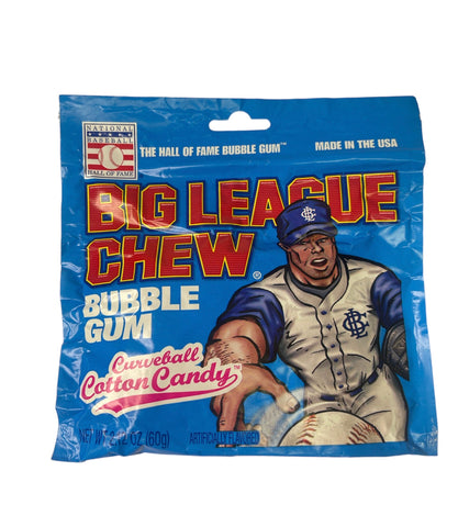 Big League Chew Bubble Gum - Curveball Cotton Candy