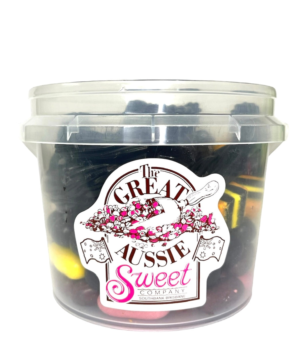 Licorice Lovers Tub Great Aussie Sweet Company