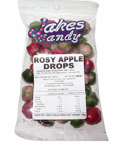 Jakes Candy Rosey Apple Drops