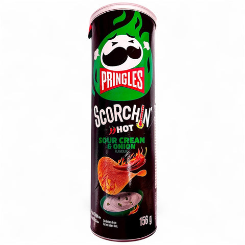 Pringles Scorching Hot Sour Cream & Onion 158g