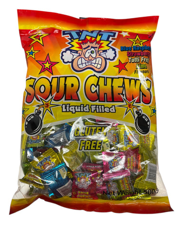 TNT Sour Chews 500g