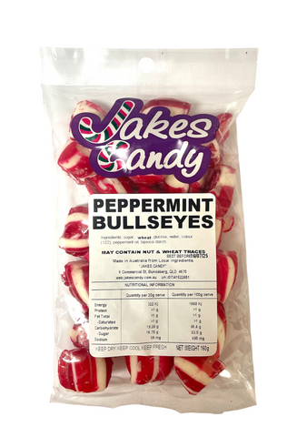 Jakes Candy Peppermint Bullseyes