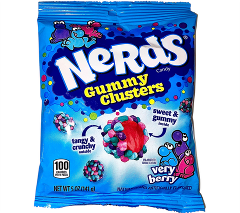 Nerds Gummy Clusters Very Berry 141g