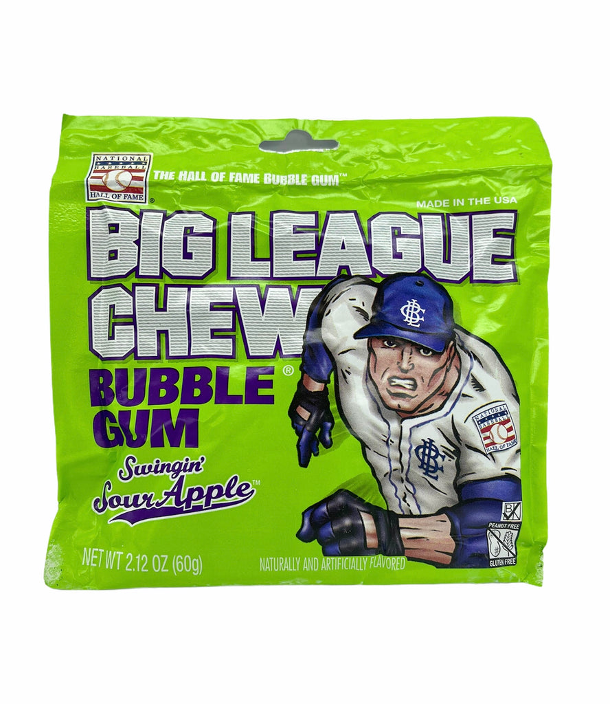 Big League Chew Bubble Gum Sour Apple – Great Aussie Sweet Company